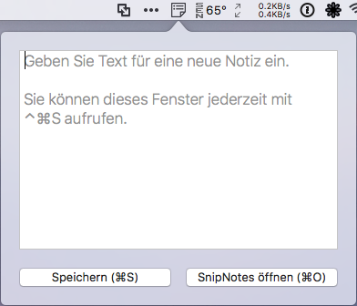 snipnotes_menubar_de