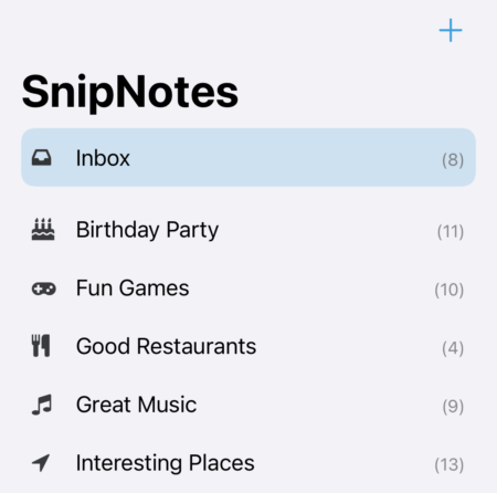 snipnotes mac